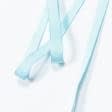 Ткани тесьма - Репсовая лента Грогрен  бирюзово-голубая 10 мм