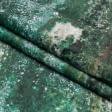 Ткани для римских штор - Декоративный велюр Фарид мрамор зеленый
