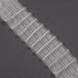 Ткани фурнитура для декора - Тесьма шторная Равномерная многокарманная прозрачная КС-1:1.5 100мм±0.5мм/50м