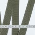 Ткани для декора - Тесьма / стропа ременная стандарт 50 мм цвет хаки