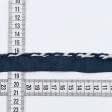 Тканини для декору - Шнур окантувальний Корді колір біло-синій 6 мм