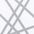 Ткани все ткани - Декоративная киперная лента елочка серая 15 мм