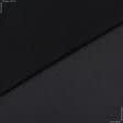 Ткани для платьев - Атлас плотный стрейч матовый черный