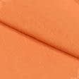 Ткани для блузок - Лен костюмный умягченный оранжевый