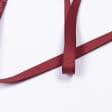 Ткани для декора - Репсовая лента Грогрен  цвет вишня 10 мм