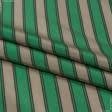 Тканини для костюмів - Поплін карамель/зелений