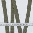 Ткани фурнитура для декора - Тесьма / стропа ременная стандарт 25 мм цвет хаки