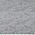 Тканини для скрапбукінга - Гардинне полотно /гіпюр Далма штрихи сіро-сизий