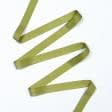 Ткани фурнитура для декора - Репсовая лента Грогрен  цвет темно оливковый 20 мм