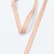 Ткани для украшения и упаковки подарков - Репсовая лента Грогрен  св.беж-розовая 7 мм