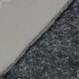 Тканини для шуб - Хутро штучне мутон темно-сіре