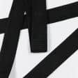 Тканини фурнітура для декора - Тасьма / стропа ремінна стандарт 40 мм чорна