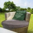 Тканини для безкаркасних крісел - Дралон смуга /CATALINA колір зелений, лазурь, фіолет