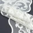 Ткани для пэчворка - Декоративное кружево Зара цвет молочный 17 см