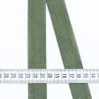 Ткани для декора - Липучка Велкро пришивная жесткая часть цвет хаки зеленый 25мм/25м