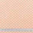 Ткани жаккард - Скатертная ткань жаккард Нураг  оранжевый СТОК