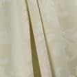 Ткани для римских штор - Жаккард Зели вязь цвет ванильный крем