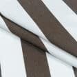 Ткани портьерные ткани - Дралон полоса /LISTADO молочный, коричневый