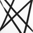 Тканини тасьма - Декоративна кіперна стрічка чорна 10 мм