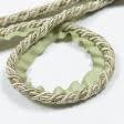 Ткани фурнитура для декора - Шнур окантовочный Корди цвет бежевый, оливка 10 мм