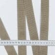 Ткани для декора - Тесьма / стропа ременная стандарт 30 мм цвет койот