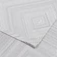 Ткани шторы - Штора  Морре  зиг-заг крупный св.серый 150/270 см (172547)