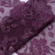 Ткани для декора - Кружево фиолетовый 20см