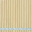 Ткани для римских штор - Декоративная ткань Рустикана полоса цвет рапса