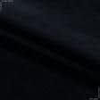 Ткани для мебели - Велюр Роял с огнеупорной пропиткой черный СТОК