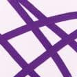 Ткани фурнитура для декора - Декоративная киперная лента елочка фиолетовая 20 мм