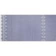 Ткани для рукоделия - Гардинное полотно /гипюр Эрика вензель синий, св.серый