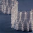 Тканини фурнітура для декора - Тасьма шторна Y-буфи прозора КС-1:3 160 мм±0.5мм/50м