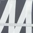 Ткани фурнитура для декора - Репсовая лента Грогрен  цвет кремовый 41 мм