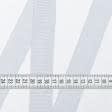 Ткани фурнитура для декора - Репсовая лента Грогрен  св.серая 31 мм