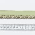 Тканини фурнітура для декора - Шнур окантувальний Корді колір бежевий, оливка 10 мм