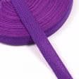 Ткани тесьма - Декоративная киперная лента елочка фиолетовая 20 мм