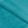 Ткани для декоративных подушек - Плюш (вельбо) бирюзовый