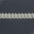Ткани для декора - Тесьма шторная Равномерная матовая КС-1:2.5 40мм±0.5мм/100м