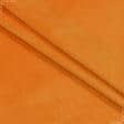 Ткани для декоративных подушек - Плюш (вельбо) темно-оранжевый