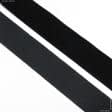Ткани для одежды - Липучка Велкро пришивная мягкая часть черная 100мм/25м