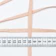 Ткани фурнитура для декора - Репсовая лента Грогрен  св.беж-розовая 7 мм