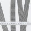 Ткани для одежды - Тесьма / стропа ременная стандарт 30 мм цвет графит