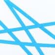 Ткани тесьма - Декоративная киперная лента елочка голубая 15 мм
