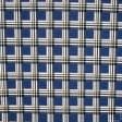 Ткани для римских штор - Декоративная ткань Клетка сине-черный