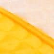 Ткани для одежды - Синтепон 100g термопай 3см*3см с подкладкой 190т ярко-желтый