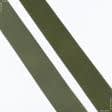 Тканини для військової форми - Липучка Велкро пришивна жорстка частина колір темна оливка 50мм/25м