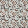 Тканини для римських штор - Жакард Госсос песики коричневий