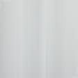 Ткани для декора - Тюль кисея Плумети софт белая горошки белые с утяжелителем