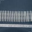 Ткани для декора - Тесьма шторная Равномерная прозрачная КС 1:2.5 65мм±0.5мм/100м