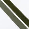 Ткани фурнитура для декора - Липучка Велкро пришивная мягкая часть цвет темная оливка 50мм/25м